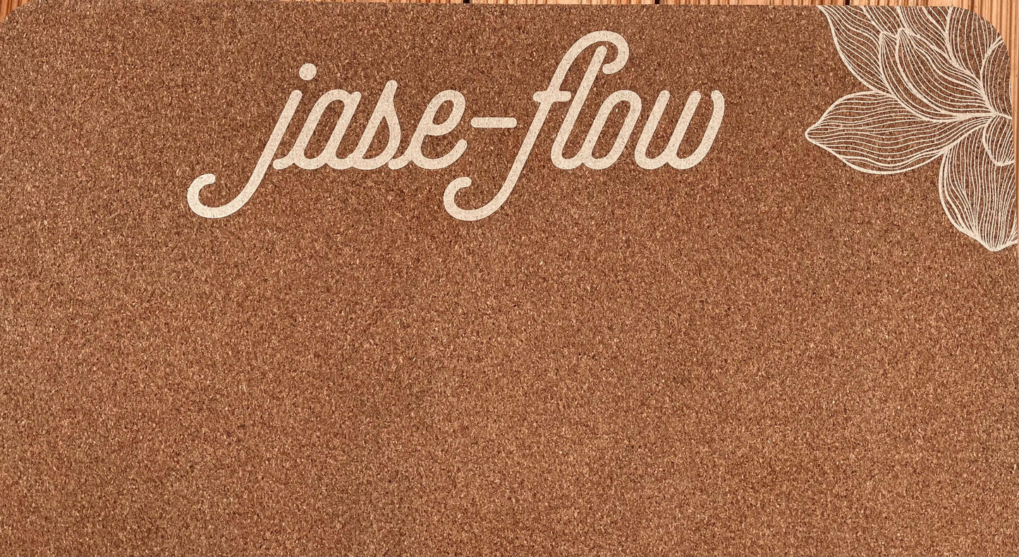 Yogamatte Kork "Lotus"